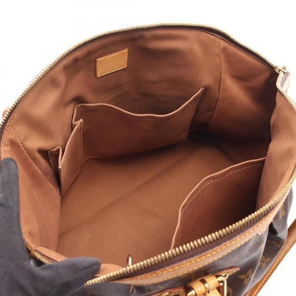 LOUIS VUITTON Brown Monogram Leather Bag - Picture 3 of 13